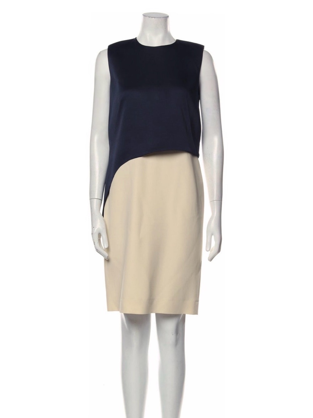 Derek Lam Colorblock Pattern Dress, small